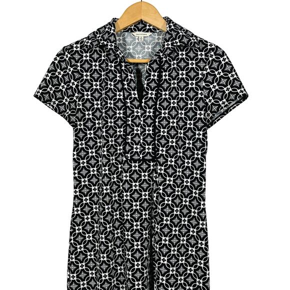Max Studio Y2K Sheath Dress Casual Black White - S - Picture 1 of 5